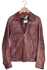 LLOYD Jacke Damen Anorak Jacket Kurzmantel Gr. EU 36 Leder Bordeaux #lph7hkk
