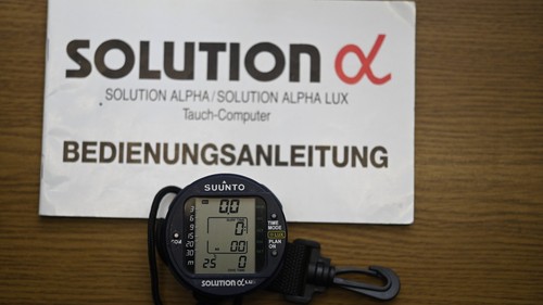 Tauchcomputer suunto solution - tauchcomputer,