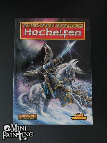 Warhammer armeebuch hochelfen - warhammer,