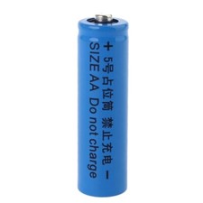 Fake 14500 AA AAA 10440 Size Dummy Battery Shell Placeholder Cylinder Conductor