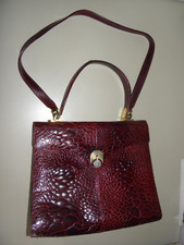 Vintage Damen-Tasche Leder