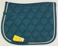 Schabracke - SEATTLE - auf Wunsch individuell bestickt, petrol, HKM