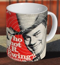 Dallas TV Show JR Ewing Face - Keramik Tee/Kaffee - Becher Tasse