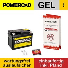 Honda TLR 200 Reflex, 1986-1987 (MD09) Gel Batterie, startklar (inkl 7,50 Pfand)