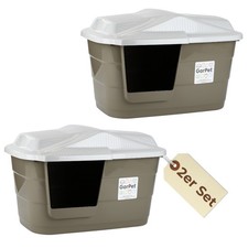 2x Hunde Katzen Hütte Höhle Haus Bett Tier Korb Indoor Indoor Outdoor Wetterfest