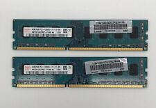 SK HYNIX - HMT351U6CFR8C-PB - 8 GB (2 X 4 GB) - 2Rx8 - PC3-12800U - DDR3 RAM