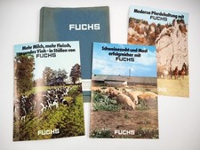 3x Original Prospekt Fuchs