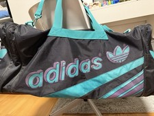 Vintage Adidas Trefoil Duffel Bag – Designed in West Germany (Art No. 41424)