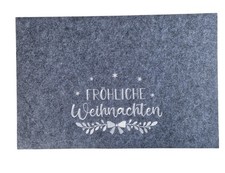 Fußmatte Weihnachten mit Spruch 60x40 Schmutzfangmatte Türmatte Fußabtreter