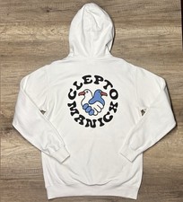 Cleptomanicx Hoodie Weiß S