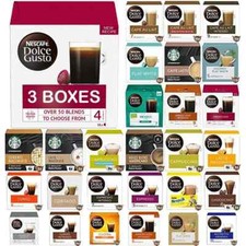 3 BOXES OF NESCAFE DOLCE GUSTO