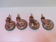 4x Tischrollen Lenkrollen Transportrollen Bockrollen Räder Rollen (Intern 03)