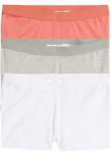 3er Pack Mädchen French Gr. 152/158 Rhabarber Weiß Hellgrau Höschen Panty Neu*