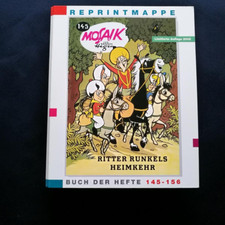 REPRINTMAPPE 13 Hefte 145-156 Mosaik H. Hegen LIMITIERTE Aufl. TOP ZUSTAND!