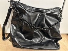 PICARD Damen Leder Tasche Schultertasche Mittelgroß schwarz
