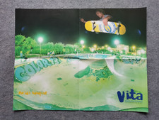 vita Shoes Natas Kaupas Poster Skateboard frühe 2000er Marselle Bowls