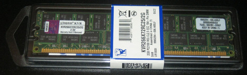 2gb kingston ddr1 ram - ram, 266mhz