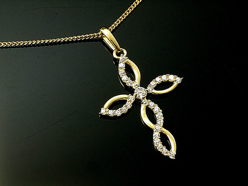 585 goldkette mit kleinem - goldkette,