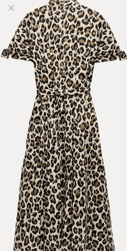 Zara maxikleid mit - leo, print