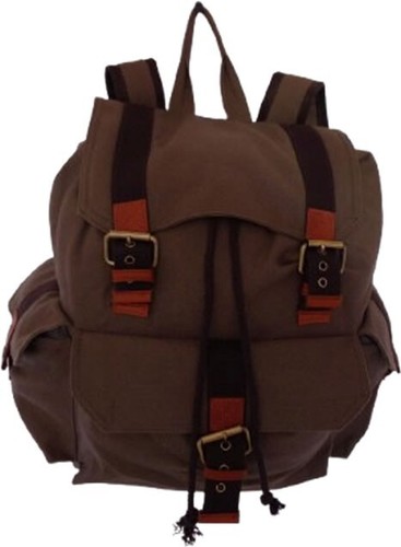 Traditioneller canvas rucksack - traditioneller,