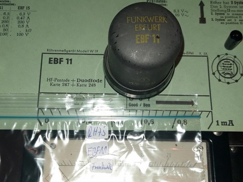 Funkwerk erfurt ebf11 röhre - -,