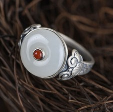 I05 Ring Silber 925 Kreis aus