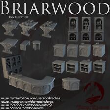 Dark Realms Briarwood Furniture  Gebäude Pathfinder, Herr der Ringe, Tabletops