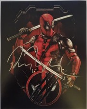 Ryan Reynolds Original Autogramm Deadpool mit Zertifikat COA Marvel Comics