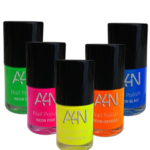 Neon nagellacke kräftige - neon, nagellacke,