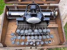 Antik BLICKENSDERFER No.5 Reiseschreibmaschine Schreibmaschine Vintage 1898