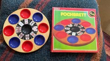 PochBrett/Gesellschaftsspiel/Kartenspiel aus  Holz /
