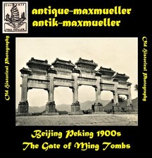 China Peking Peking Das Tor der Minggräber orig. foto 1900er