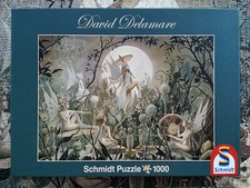 Schmidt - Tanz im Mondlicht - David Delamare 1000 Teile Puzzle Elfen Feen Gothic