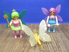 2x Fee mit Schmetterling Figur Wald Elfe Zauber Playmobil PF130