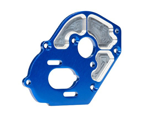 Traxxas motorplatte alu blau - traxxas,