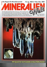 Mineralien Welt 06/2001 Die Pyrit-Fundstellen im Raum Vlotho / Extertal