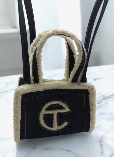 Ugg telfar small denim - x,