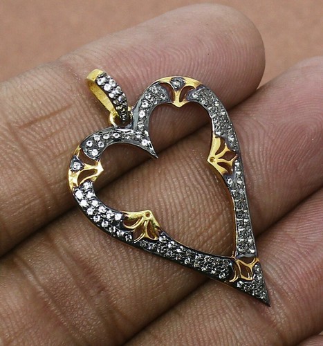 Natürlicher diamant herz form - natürlicher,