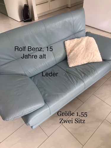 Rolf benz ledercouch sitzer - benz,
