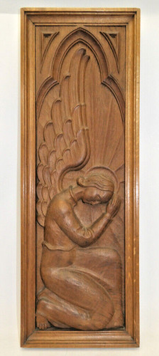 Engel relief jugendstil - engel,
