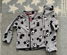 Micky Maus Fleece Anzug Set 80