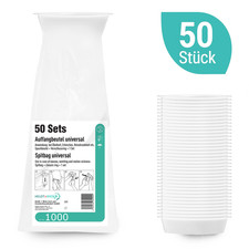 Spuckbeutel Kotztüte Einweg mit Verschlussring Reise Übelkeit Erbrechen 1500ml