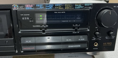 Hifi stereo kassettendeck - hifi,