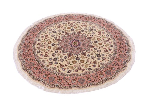 Orientteppich rund tabriz - orientteppich,