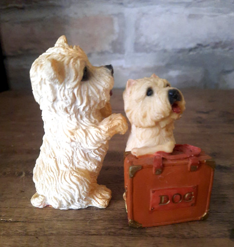 Hunde figuren west highland - west,