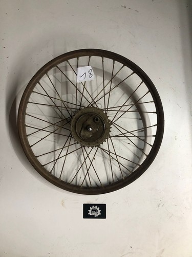 Oldtimer motorrad speichenrad - oldtimer,
