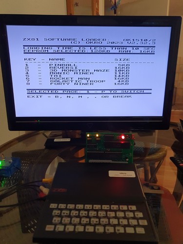 Zx81 extension board hw3 - zx81,
