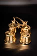 2 Stück Altarglocke 4-Klang