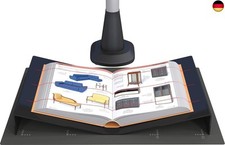 JOURIST Buchwiege für Aufsichtscanner und Buchscanner. Für Scanfläche bis A3. Au