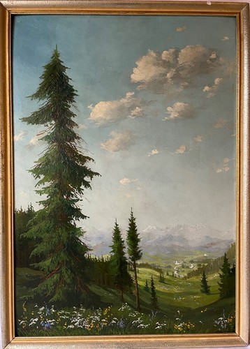 ölbild minni herzing - Ölbild,